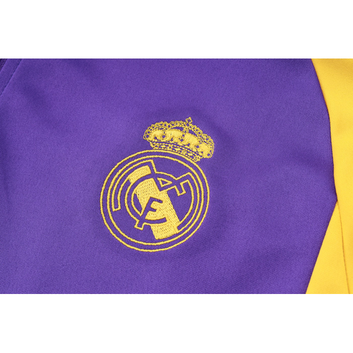 Chandal de Sudadera del Real Madrid Nino 23-24 Purpura - Haga un click en la imagen para cerrar